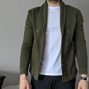 Olive cardigan